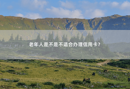 老年人是不是不适合办理信用卡？探讨老年人办理信用卡的利弊及适用性。-掌中文学