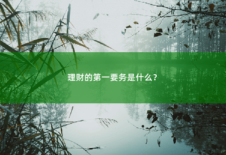 理财的第一要务是什么？正确的理财观念是实现财务目标的第一步。-掌中文学