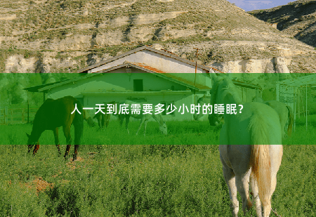 人一天到底需要多少小时的睡眠？-掌中文学