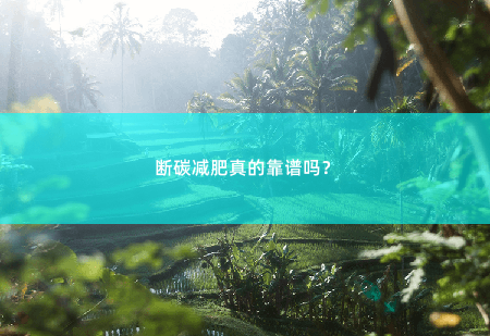 断碳减肥真的靠谱吗？-掌中文学