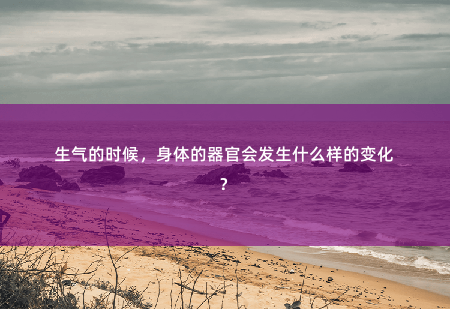 生气的时候，身体的器官会发生什么样的变化？-掌中文学