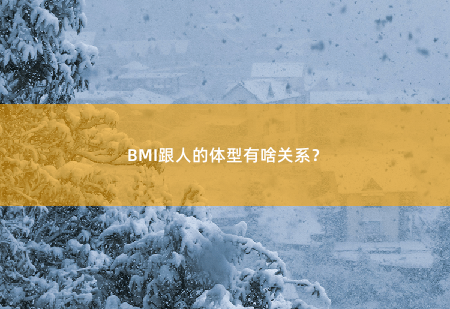 BMI跟人的体型有啥关系？-掌中文学