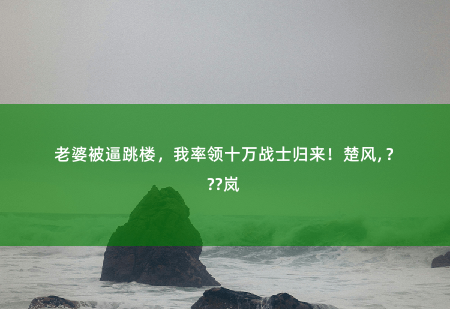 老婆被逼跳楼，我率领十万战士归来！楚风, 江岚一息尚存！-掌中文学